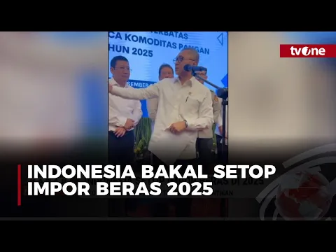 Menko Bidang Pangan Sebut Tahun 2025 Indonesia akan Stop Impor Beras
