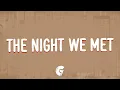 Download Lagu Lord Huron - The Night We Met (Lyrics)