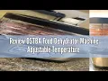 Review OSTBA Food Dehydrator Machine Adjustable Temperature 72H Timer 5-Tray Dehydrators for Food