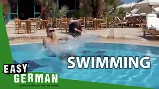 German Swimming Vocabulary Super Easy German 25 