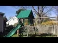Lifetime Big Stuff A-Frame Swing Set Install