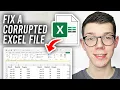 How To Recover A Corrupted Excel File - Full Guide