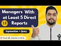 Managers with at Least 5 Direct Reports Leetcode 570 Crack SQL Interviews in 50 Qs