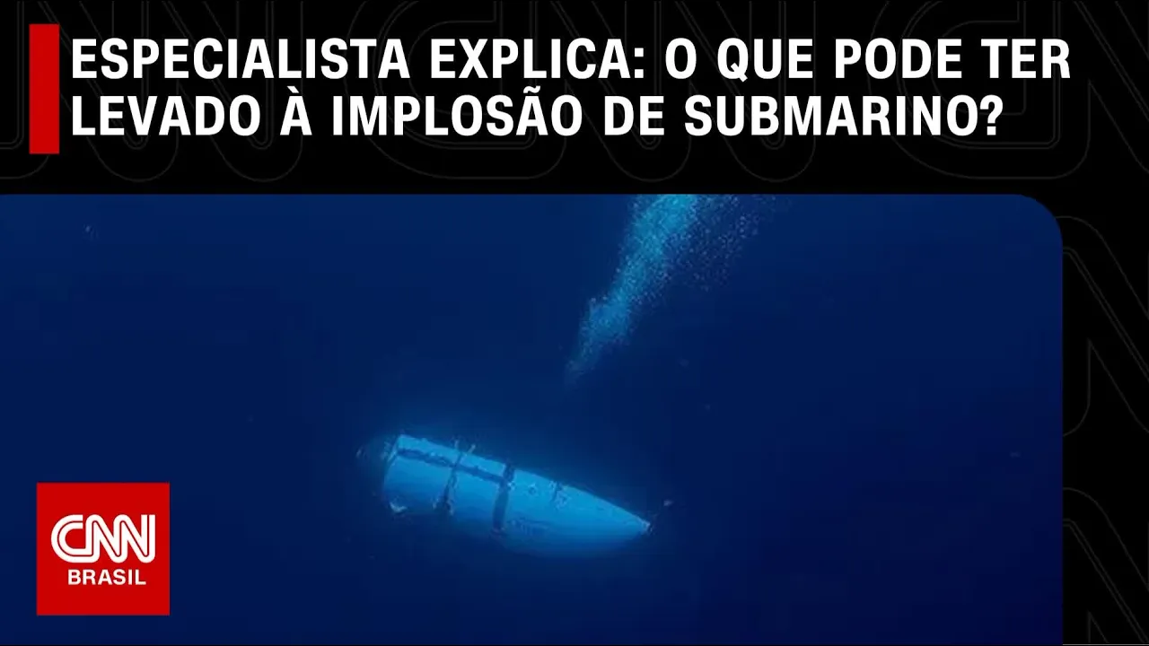 Uso, formato: especialista explica o que pode ter levado à implosão de submarino | CNN 360º