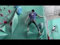 Minneapolis Bouldering Project blue V5-V7 jump coordination problem