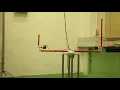 Swing-up control of a twin inverted pendulum