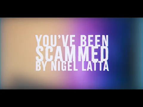 You've been scammed by Nigel Latta