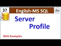 Sql Server Profiler