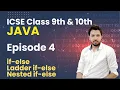 ICSE Java Programming Class 9 10 Episode 4 if-else Statement in Java