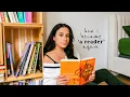 how to start reading again