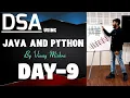 DSA using Java and Python Day-9 Vinay Sir