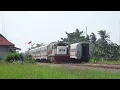 Download Lagu Persilangan Kereta Api Putri Deli Dan Kereta Api Siantar Ekspress Di Stasiun Bamban