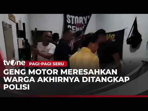 13 Anggota Geng Motor yang Kerap Resahkan Warga Ditangkap Polisi