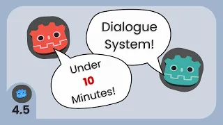 Build a Godot 4 5 Dialogue System in Under 10 Minutes