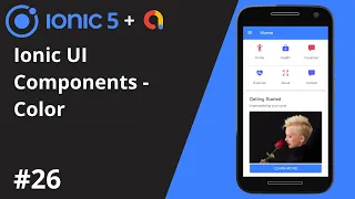 Ionic 5 Tutorial - Ionic UI Component