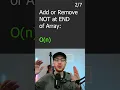 Memorize this Array Time Complexity Cheat Sheet