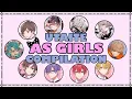 Utaite using the trending app that turns you into girl compilation