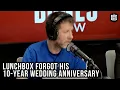 Lunchbox Upset His Wife Going to Golf on Their 10-Year Wedding Anniversary