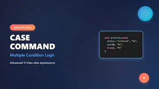Splunk SPL Case Command Master Multiple Condition Logic IF-THEN-ELSE Statements