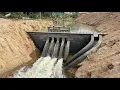Download Lagu Construction of a powerful 4-gate discharge dam