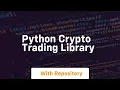 python crypto trading library