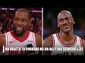 Kevin Durant reacts to passing Michael Jordan for fifth on the all-time scoring list NBA on ESPN