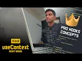useContext Hook Pro React Hooks Concepts Hindi 2023 - 24