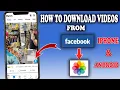 Download Lagu How to download videos from Facebook to gallery 2022(Android \u0026 iPhone)