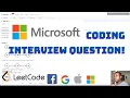 MICROSOFT Coding Interview Question - Add Two Numbers LeetCode