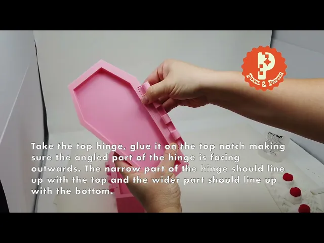 Kitschy Halloween Coffin Cake Box video thumbnail