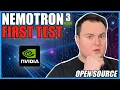 Lagu NVIDIA Nemotron 3 Nano First Look \u0026 Testing – A VERY Smart Model!