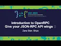 Introduction to OpenRPC - Give your JSON-RPC API wings