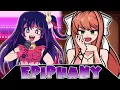 Download Lagu How did I get here? | Epiphany But Hoshino Ai And Monika Sing It | FNF COVER