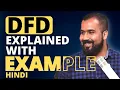 Data Flow Diagram DFD Explained with Detailed Example in Hindi l Software Engineering