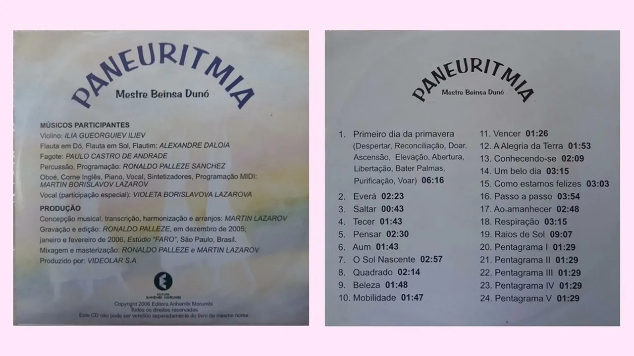 Paneuritmia /Maestro Beinsa Duno