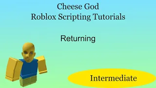 Returning Values - Roblox Scripting Tutorials