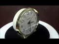 Westclox Big Ben Classic 1964 Reproduction Loud Bell Quartz Alarm Clock Gold Tone Almond