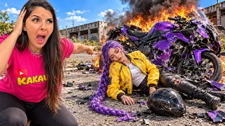 A GUERREIRA K-POP SOFREU UM GRAVE ACIDENTE DE MOTO… 😱