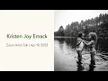 Artist Talk with Kristen Joy Emack