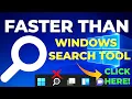 FASTER than Windows Search Tool The fastest search tool you need