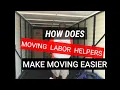 How Moving Labor Helpers Make Moving Easier for You