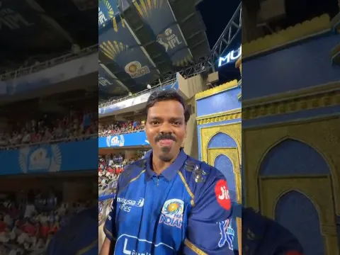 Karan Sonawane - Nakhrewali (Live at Wankhede Stadium) 💙 #MIPaltan #RohitRaut #PrashantNakti