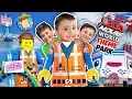 LEGOLAND LEGO MOVIE WORLD THEME PARK Triple Decker Couch Ride FUNnel Family Adventure Vision