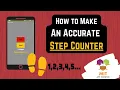 MIT App Inventor Pedometer MIT App Inventor Step Counter Step Tracker App Inventor