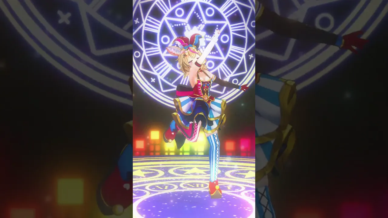 召喚ショーケース?踊ってみた?MMDモーション配布中‼️ #vtuber #hololive #尾丸ポルカ