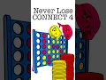 How to Win Connect 4 in 30 Seconds