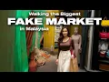 Download Lagu Walking the Biggest Fake Market Back Alleys and Hidden Red Light in Kuala Lumpur Malaysia [4K HDR]