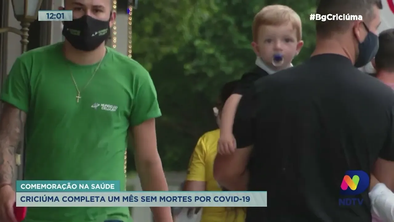 Criciúma completa um mês sem mortes causadas pela Covid-19