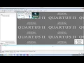 01 Setting up Quartus with ModelSim