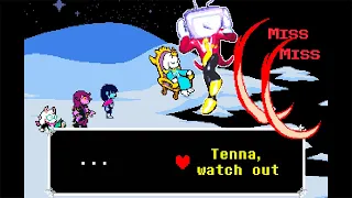 What If Tenna Dodges Knight S Attack Deltarune Chapter 3 Deltarune Tenna 